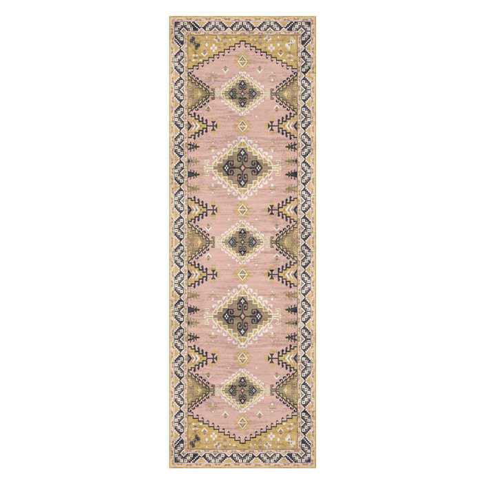 Wonder Rugs balkonkleed loper roze  Soro