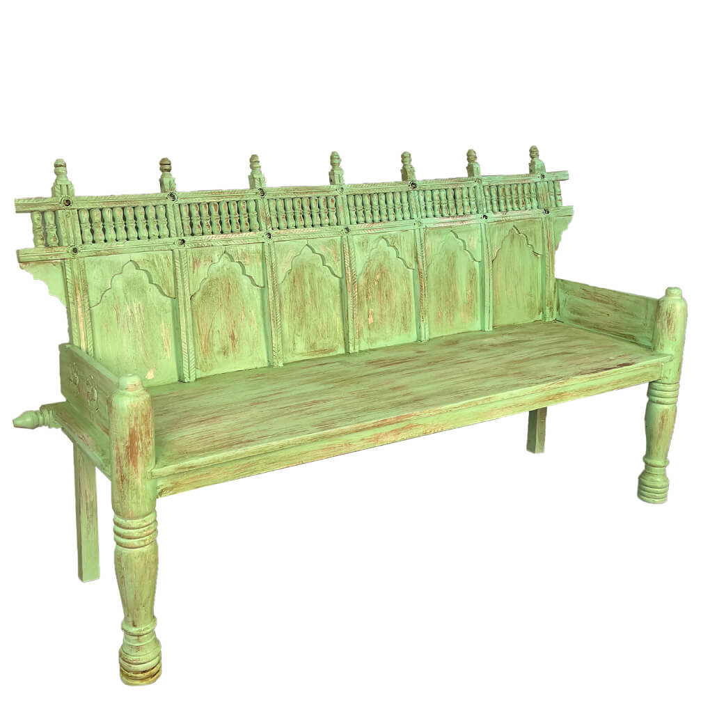 Oosters bankje turquoise