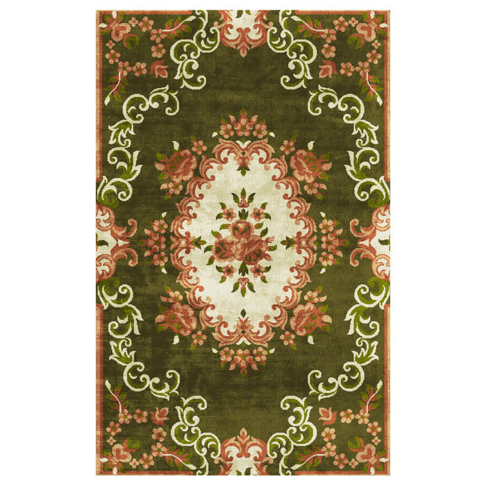 Wonder Rugs Buitenkleed Forest green