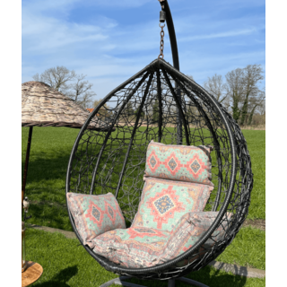 Hangstoel kussen Pastel vintage