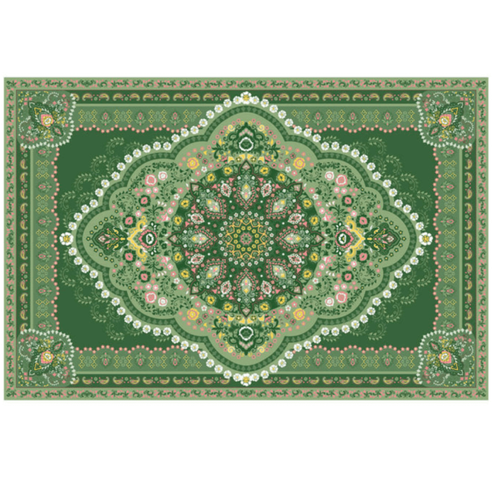 Badmat Wonder daisy green