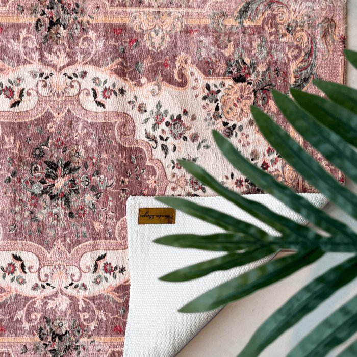 Badmat kelim Renaissance roze