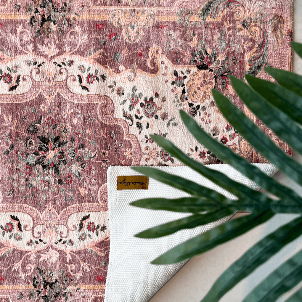 Badmat kelim Renaissance roze