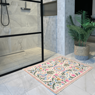 Badmat Garden Vanille