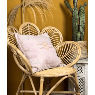 Sabra kussen licht Roze