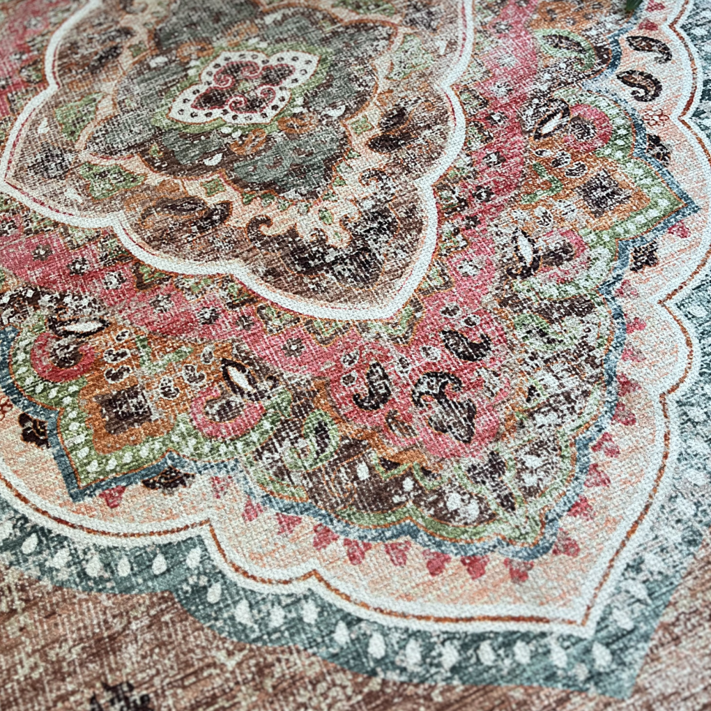 Wonder Rugs Vintage vloerkleed terra