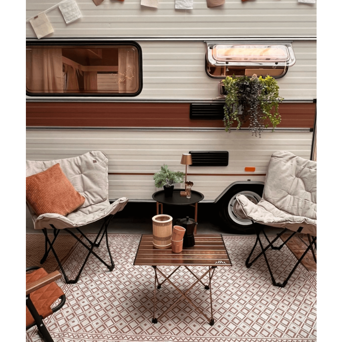 Wonder Rugs Jute buitenkleed terra
