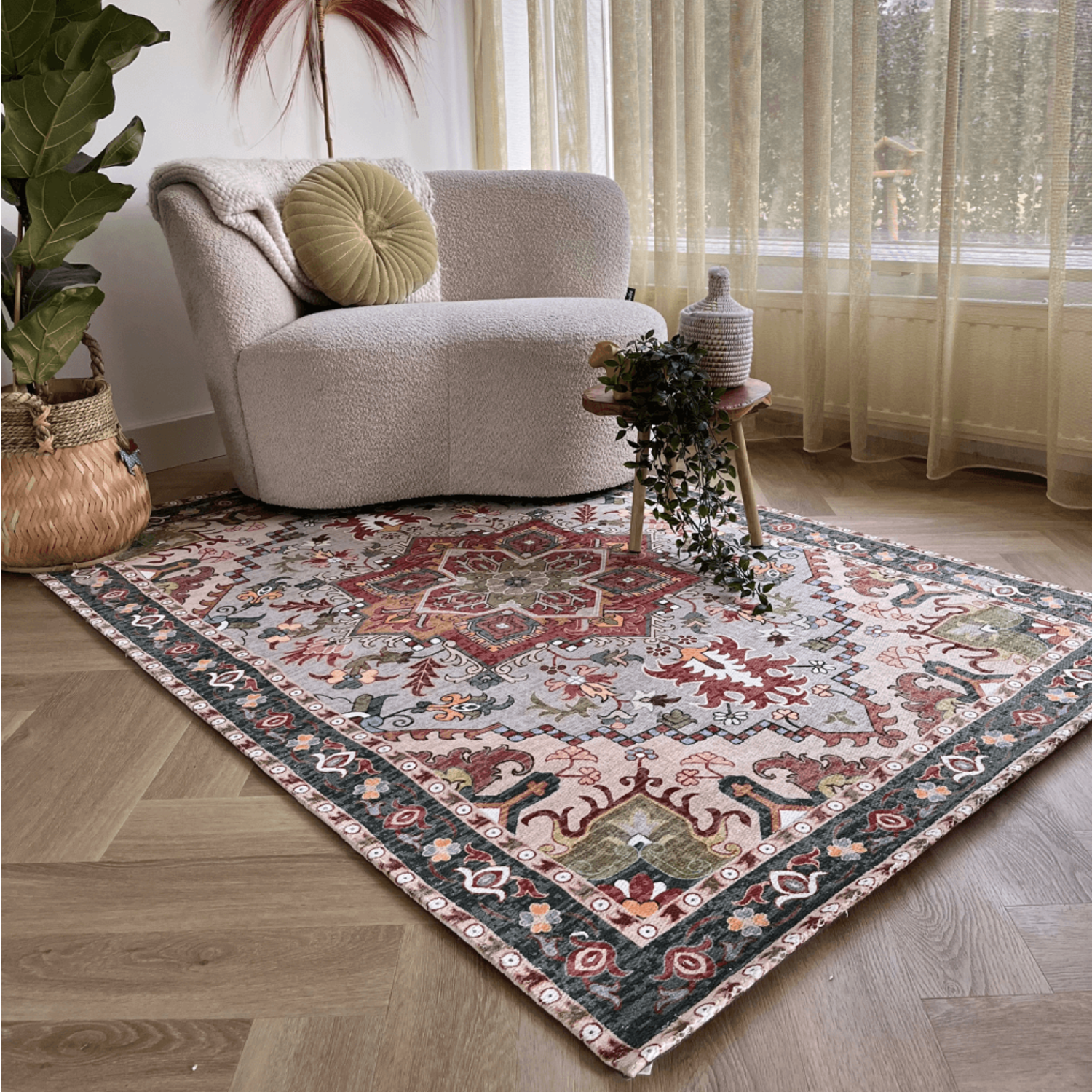 51×103\"Winter wonderland” ViNTAGE RUG 51×103 Winter wonderland” ViNTAGE RUG