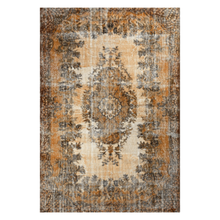 Vintage tapijt 187x295cm oranje