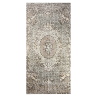 Vintage pastel kleed 161x321cm