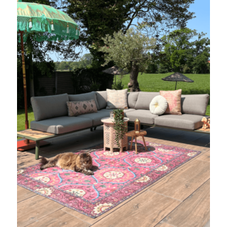 Wonder Rugs Miracle roze buitenkleed
