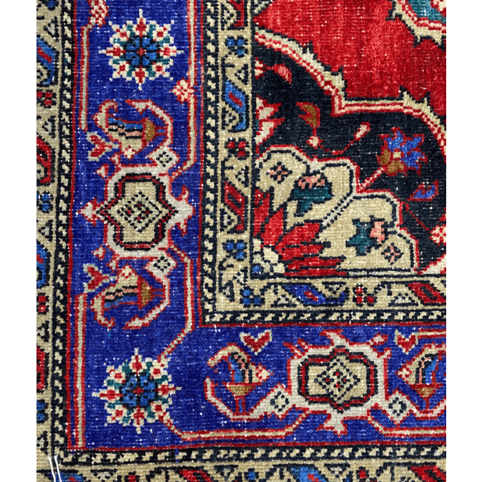 Vintage bloemen kelim 152x303