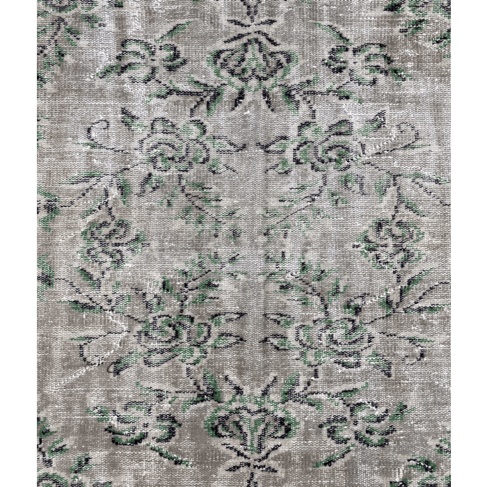 Vintage vloerkleed groen 178 x 288 cm