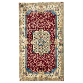 Vintage vloerkleed gold 117x202cm