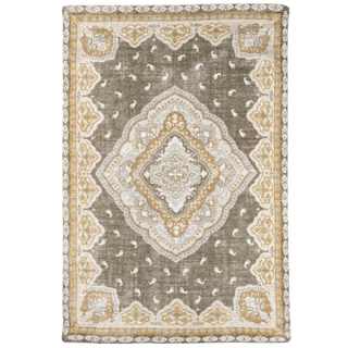 Wonder Rugs Vintage vloerkleed Mila bruin