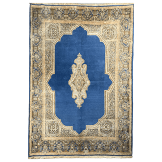 Perzisch vloerkleed blauw 239x344cm