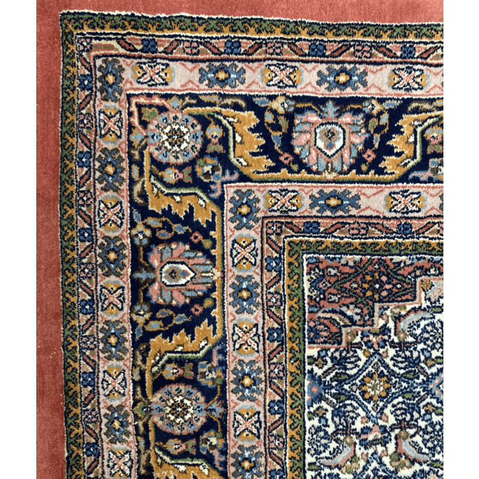 Perzisch vloerkleed terra 203 x 301 cm