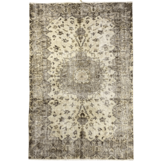 Vintage vloerkleed 156x273cm groen