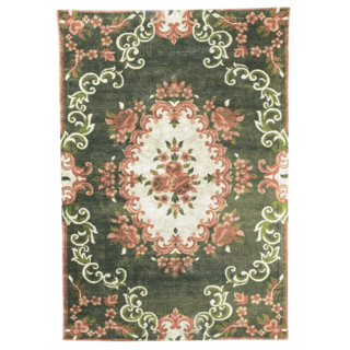 Wonder Rugs Vintage vloerkleed Forest green