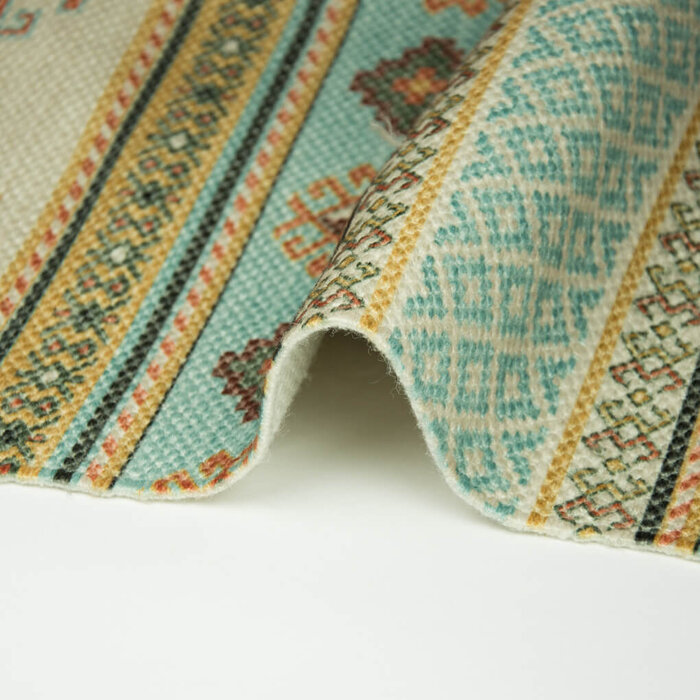 Wonder Rugs Buitenkleed kelim turquoise