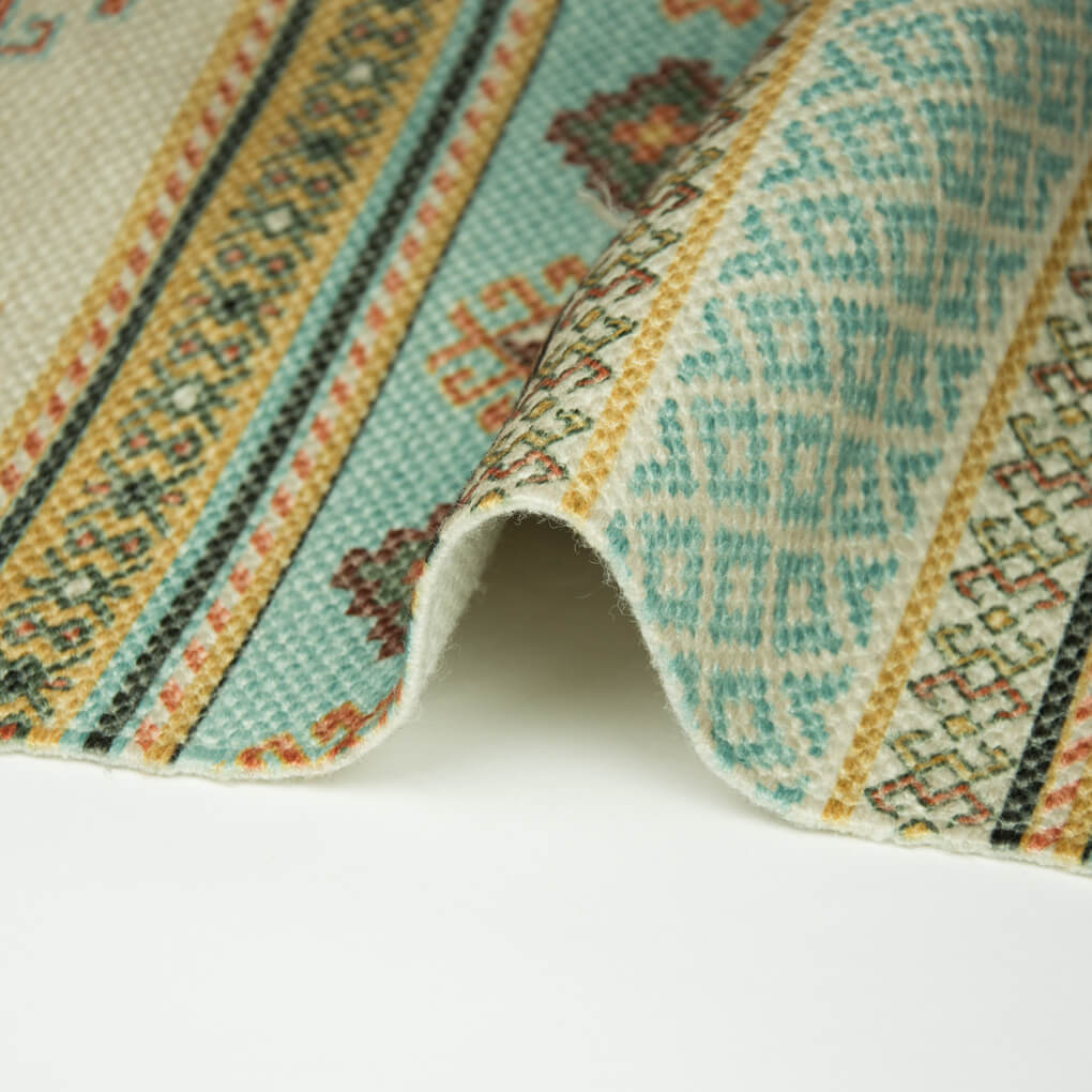 Wonder Rugs Buitenkleed kelim turquoise