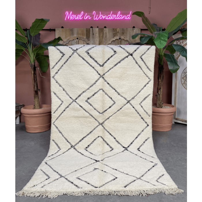 Beni Ouarain berber tapijt 257x144cm
