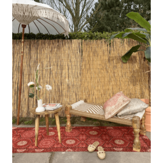 Loper/ balkonkleed Miracle rood