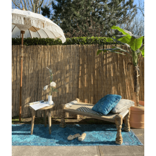 Wonder Rugs Loper/ balkonkleed ster aqua