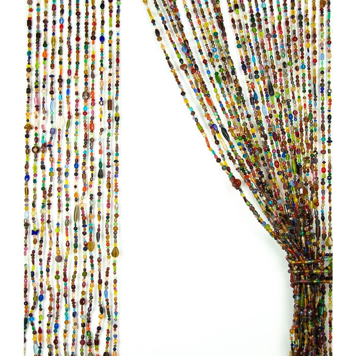 Glaskralengordijn multi colour
