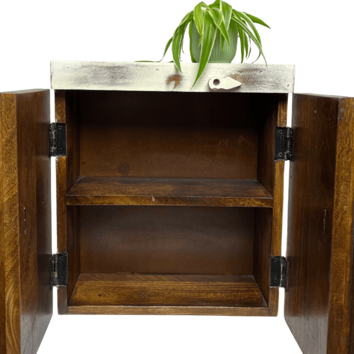 Badkamerkastje Bloem wit