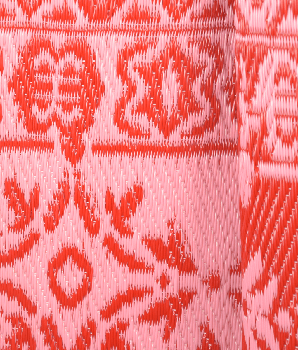 Wonder Rugs Buitenkleed medium rood /roze