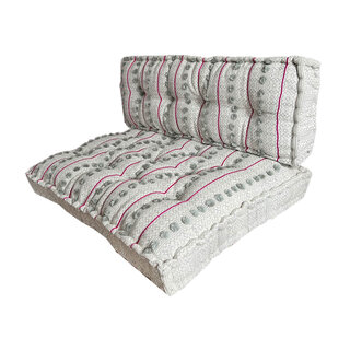 Palletkussen Pinky grey