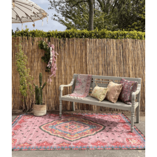 Wonder Rugs Buitenkleed Mila roze