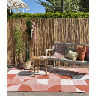 Wonder Rugs Jute buitenkleed Swirle terra