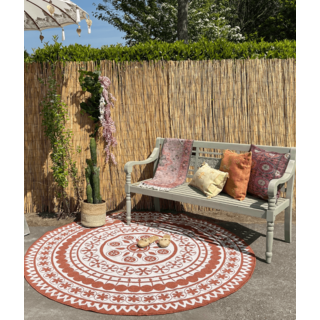 Wonder Rugs Jute buitenkleed rond