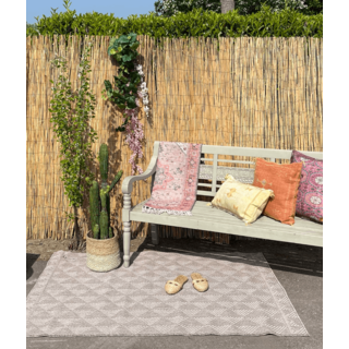 Wonder Rugs Jute buitenkleed taupe