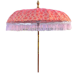 Parasol flower bomb pink