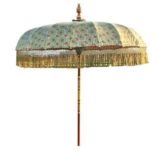 Parasol flower bomb green