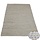 Vloerkleed wit leer met jute 2 x 3 meter