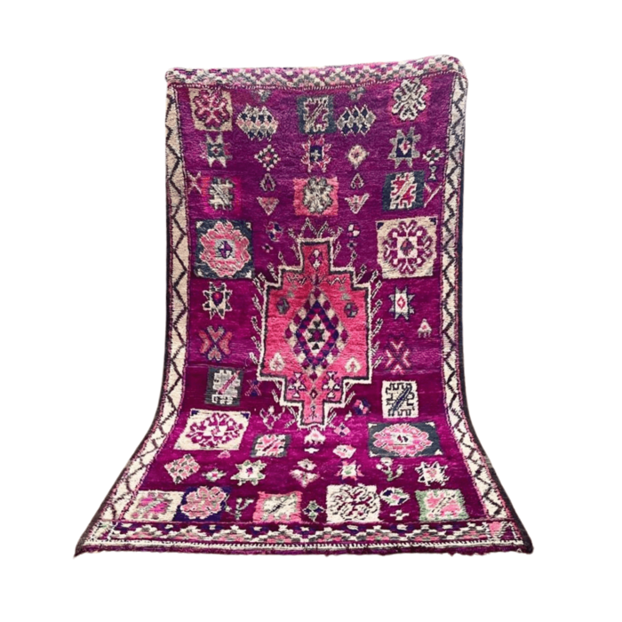 Marokkaans vloerkleed paars - 281x158cm