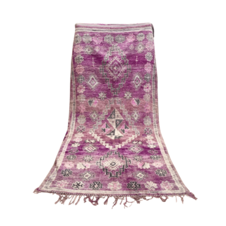 Berber vloerkleed Bloem 360x163cm