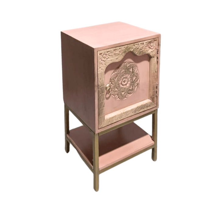 Nachtkastje Coco zalm roze