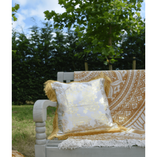 Luxury kussen White roses