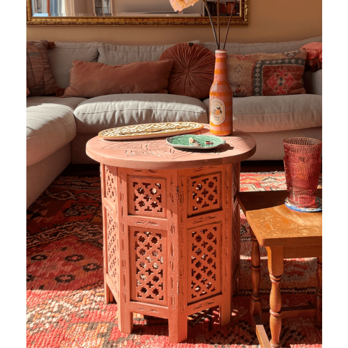 Oosterse koffietafel Roze