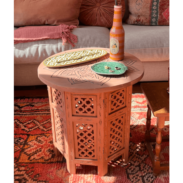 Oosterse koffietafel Roze