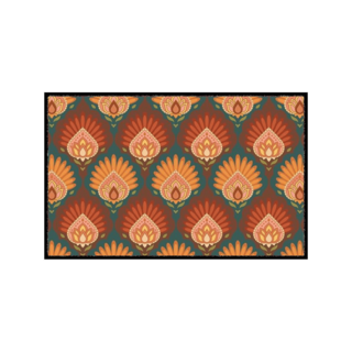 Deurmat Majestic turquoise