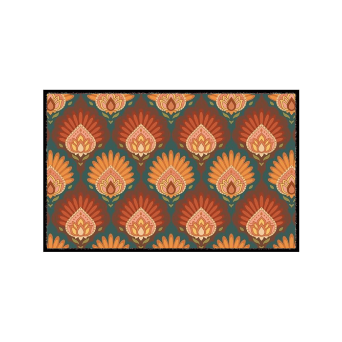 Deurmat Majestic turquoise