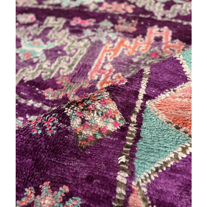Beni Mguild vloerkleed paars - 176 x 264 cm