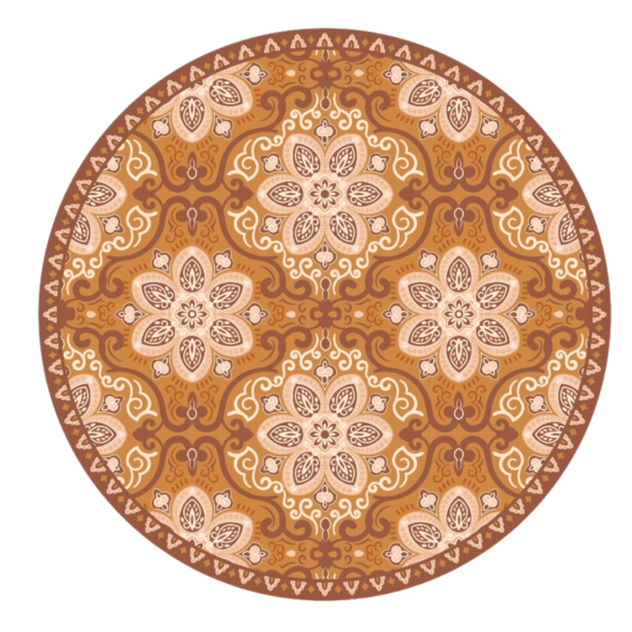 Ronde badmat - La vie de Mélanie