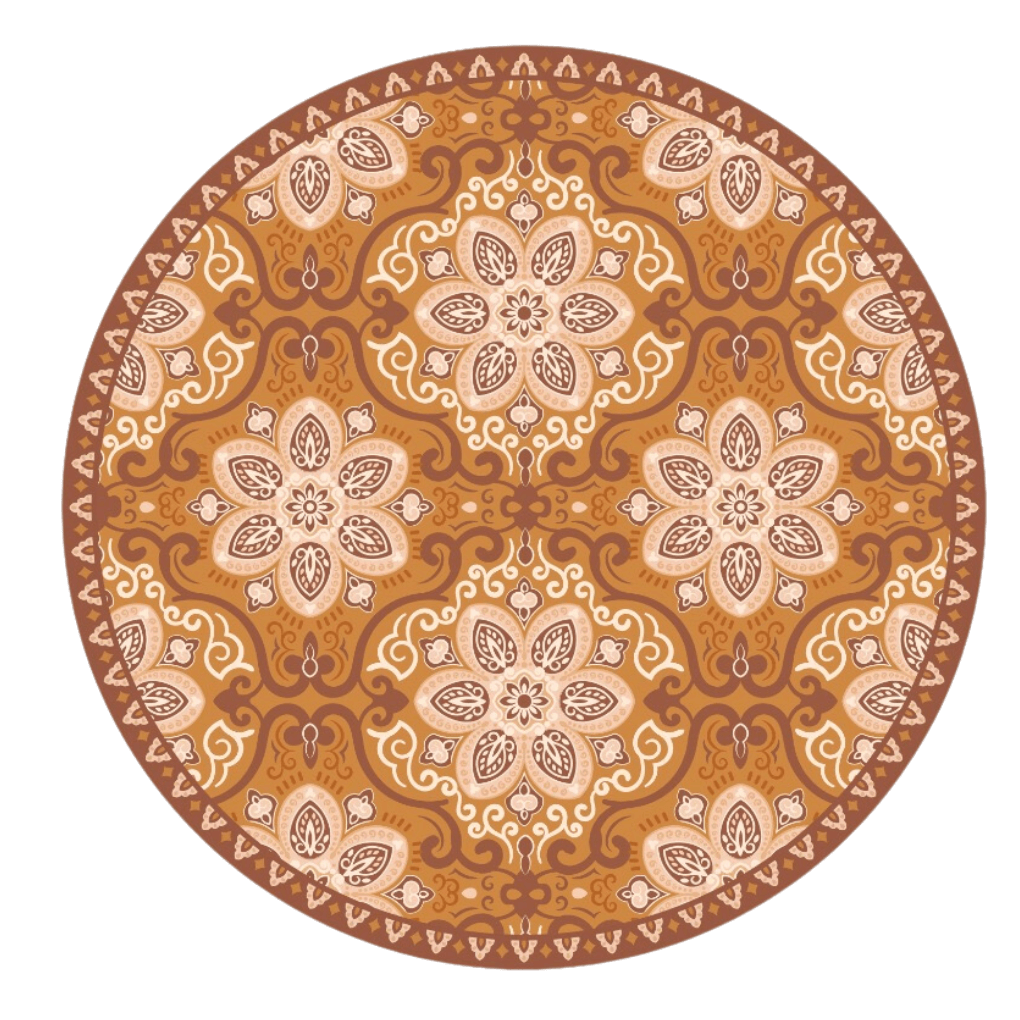 Ronde badmat - La vie de Mélanie